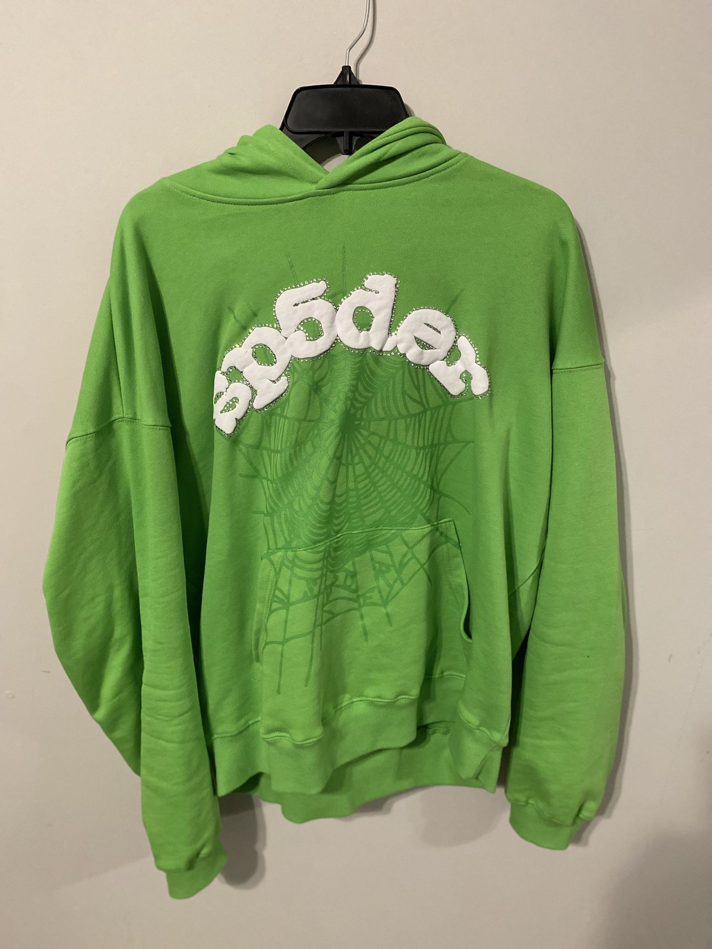 Green Sp5der Hoodie