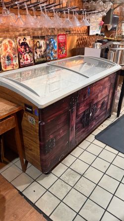 Ice Cream Freezer - holds 18 tubs