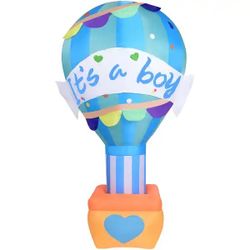 Inflatable - It’s a boy - baby shower decor
