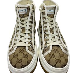 Gucci Platform 1997 Tennis High Top Sneakers, Men's US size 8