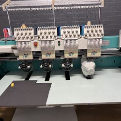 TAJIMA EMBROIDERY MACHINE 4 HEADS
