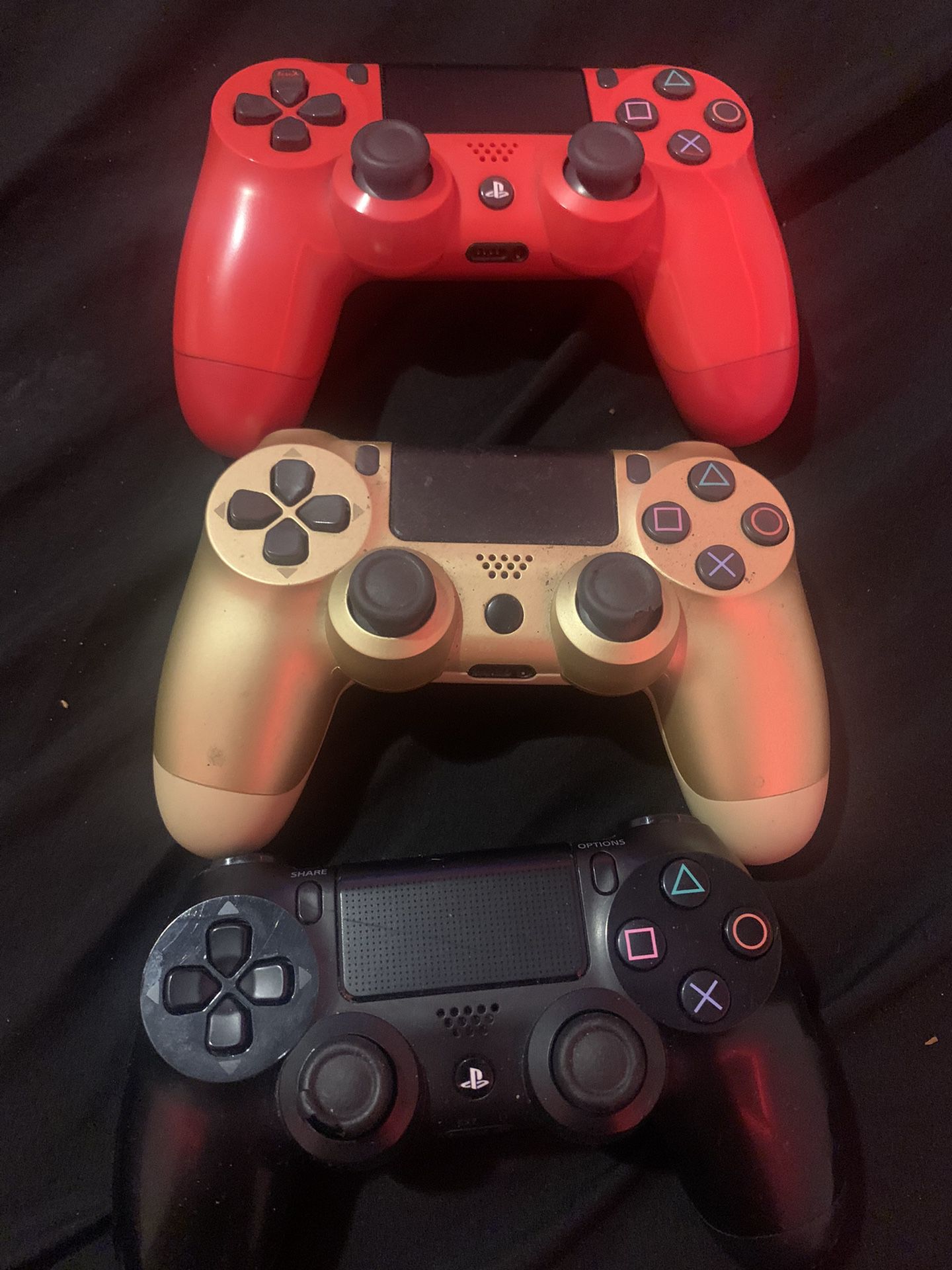 PS4 Controllers $45 Each Or $120 For All 3