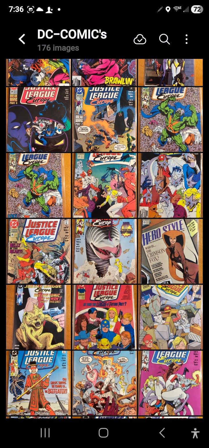 182 Justice League COMIC'S