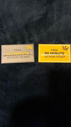Theme park tickets