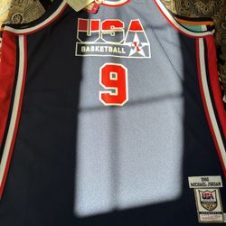 Jordan Authentic Mitchell & Ness 1992 Dream Team Olympic Jersey