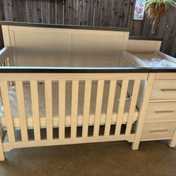 Crib And Mattress 