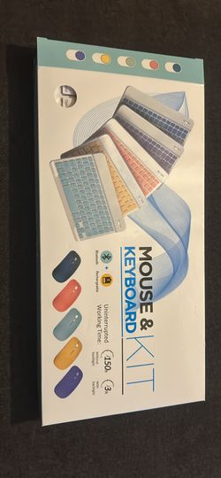 Wireless Bluetooth Mouse And Keyboard 