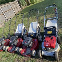 Toro Y Honda Lawnmower 