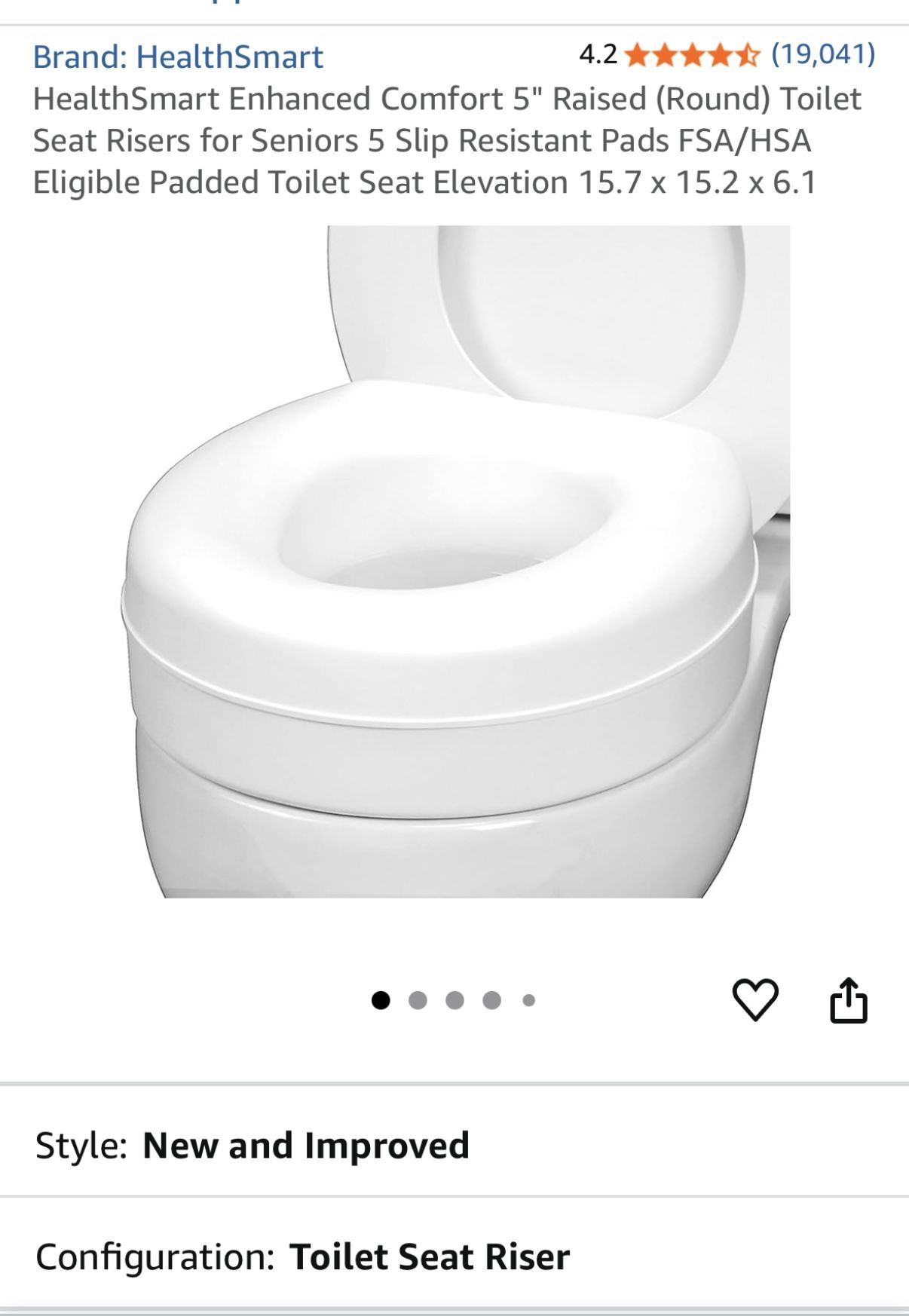 Toilet Seat Riser