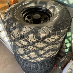 Tires and Wheels 33x12.5R15