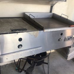 TACO CART(azador plancha quemador de carnita (NUEVO 