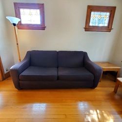 Navy Plum Sofa