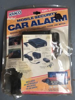 Kraco car alarm