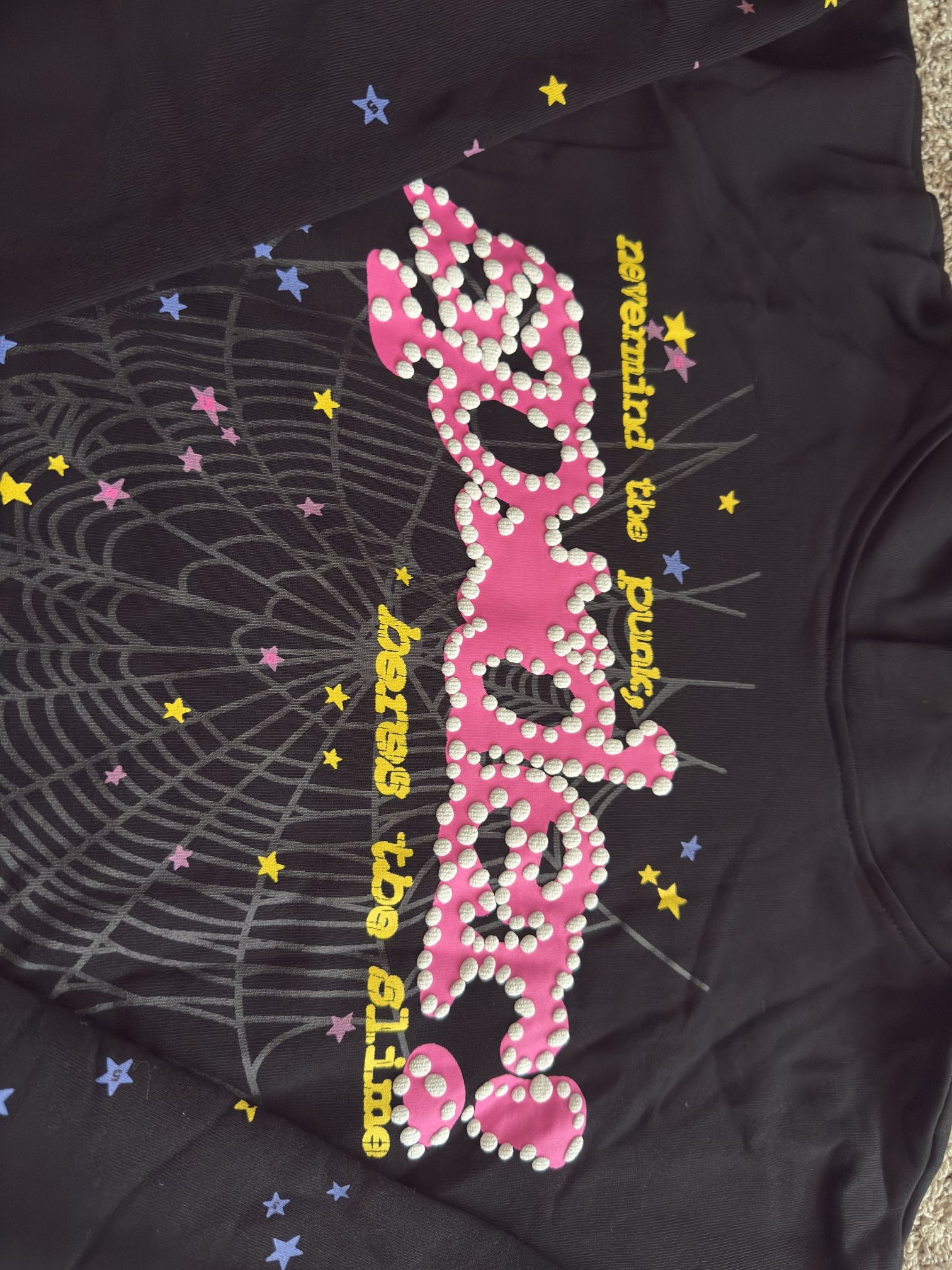 Sp5der P*NK V2 Hoodie