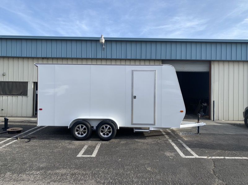 16x7 enclosed trailer