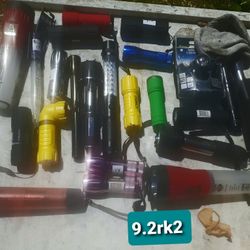 Whole Whole Bunch Of LED Flashlights And Headlights