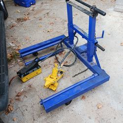 Hydraulic  Wheel Dolly