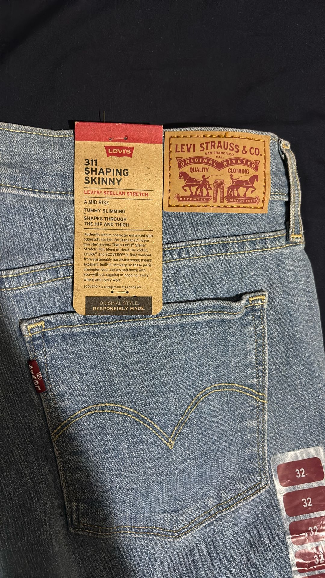 Brand New with Tags Levi Jeans
