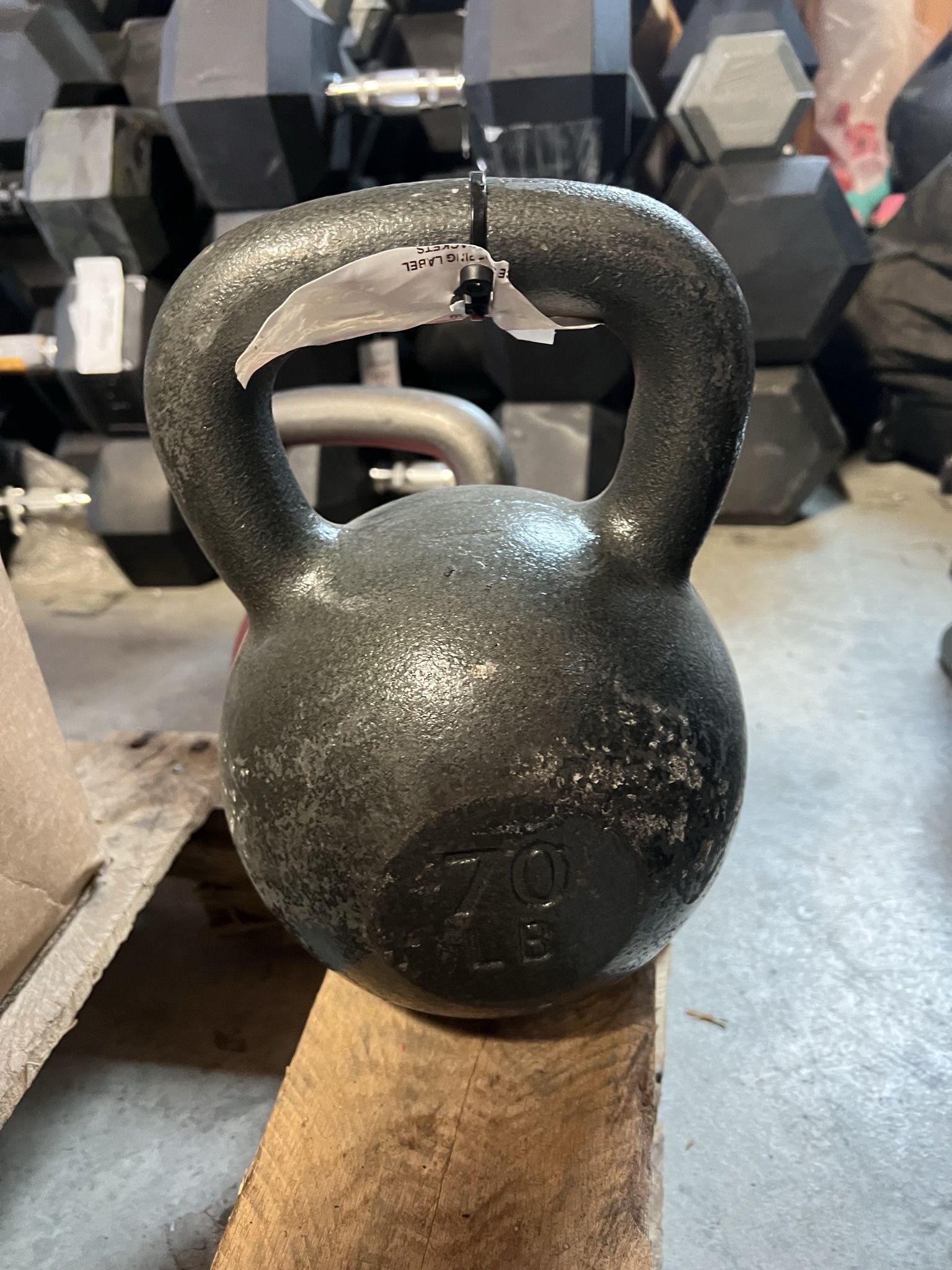 70LB CAP BARBELL Kettlebell Weight