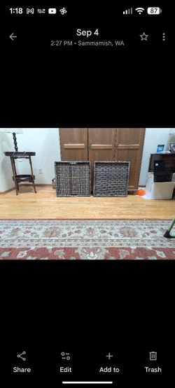 Wicker Baskets For Table