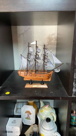 Collection Of Hand Made Model Ships