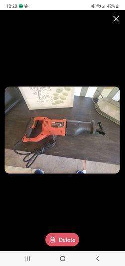 Bauer 10 Amp Variable-Speed Reciprocating Saw (Corded)