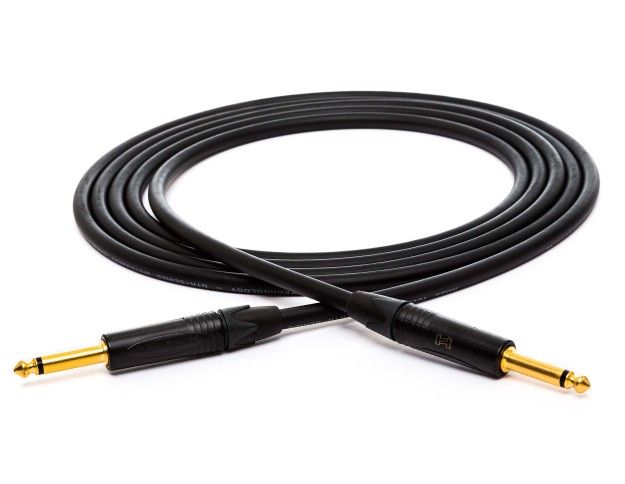 Hosa CGK 015 Neutrik Straight Edge Guitar Cable 15 feet