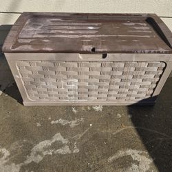 Outdoor Storage Box With Wheels 