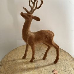 Reindeer Figurine Velvet Brown 
