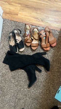 Women’s shoes ranging 5 1/2 to 6 1/2