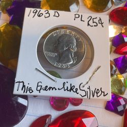 1963 D Silver Quarter