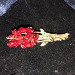 (FAKE) Gold Rose Pin