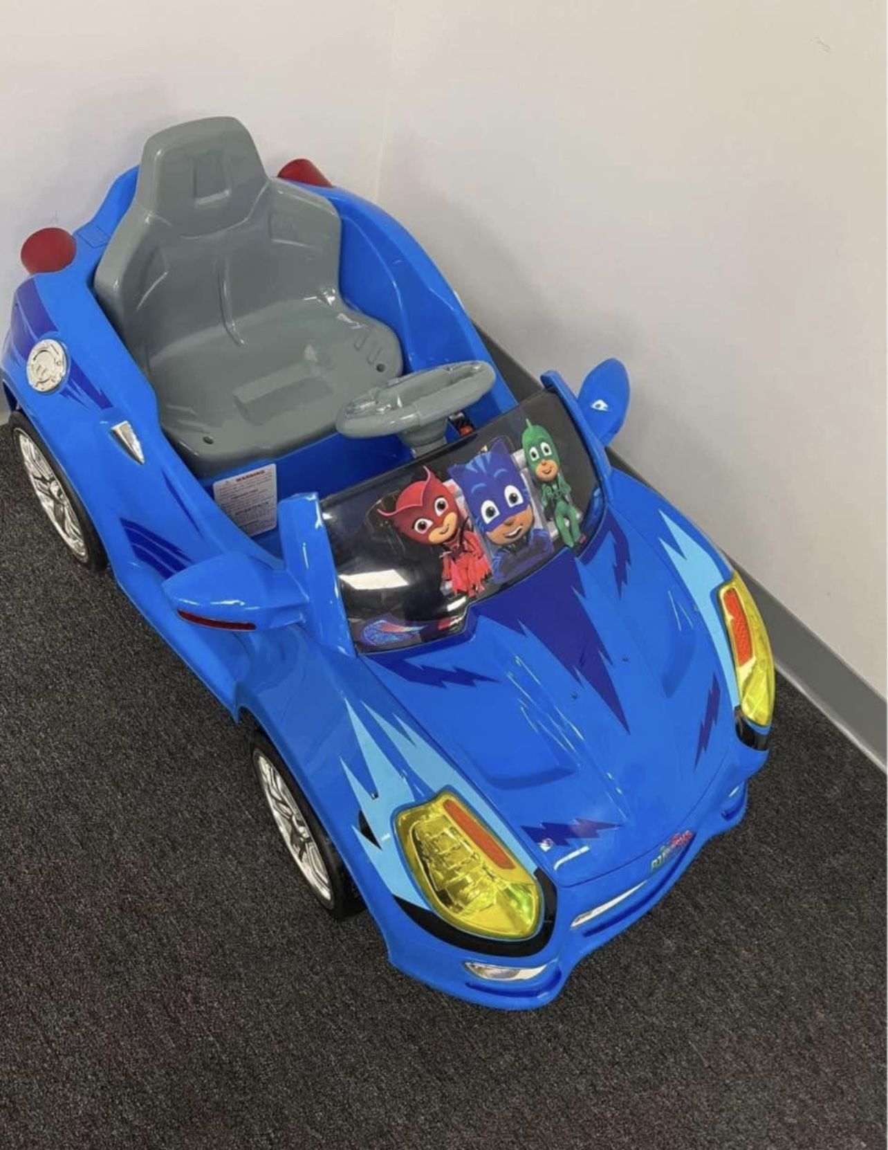 Kids Ride On PJ Mask Power Wheels - Battery And Charger Included