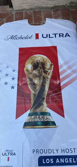 FIFA Michelob ultralight double sided vinyl banner