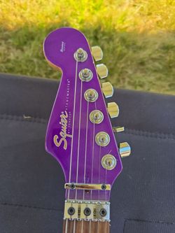 Upgraded fender squire guitar