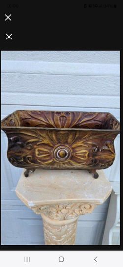 Metal Container for decor.