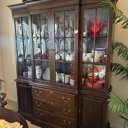 Solid Wood China Hutch - Ethan Allen