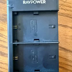 RAVPower Micro USB “Type B” LP-E6 Battery Charger 