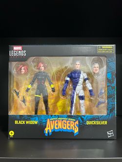 Marvel Legends Avengers Black Widow and Quicksilver 2-Pack, Marvel Toys for Sale!