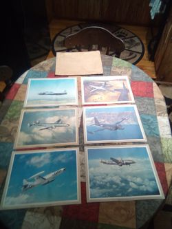 Antique Military Aircraft Photo Print Collection