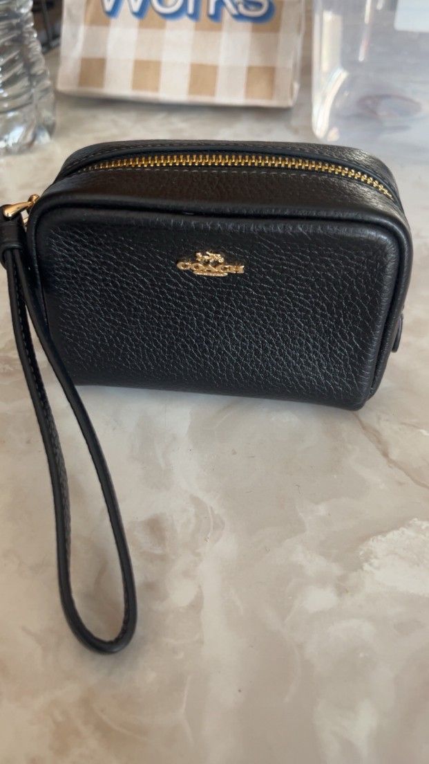 Wristlet Coach Pouch 