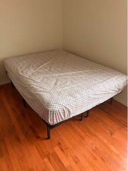 Molbius 10 inch Hybrid Full Size Mattress + Frame