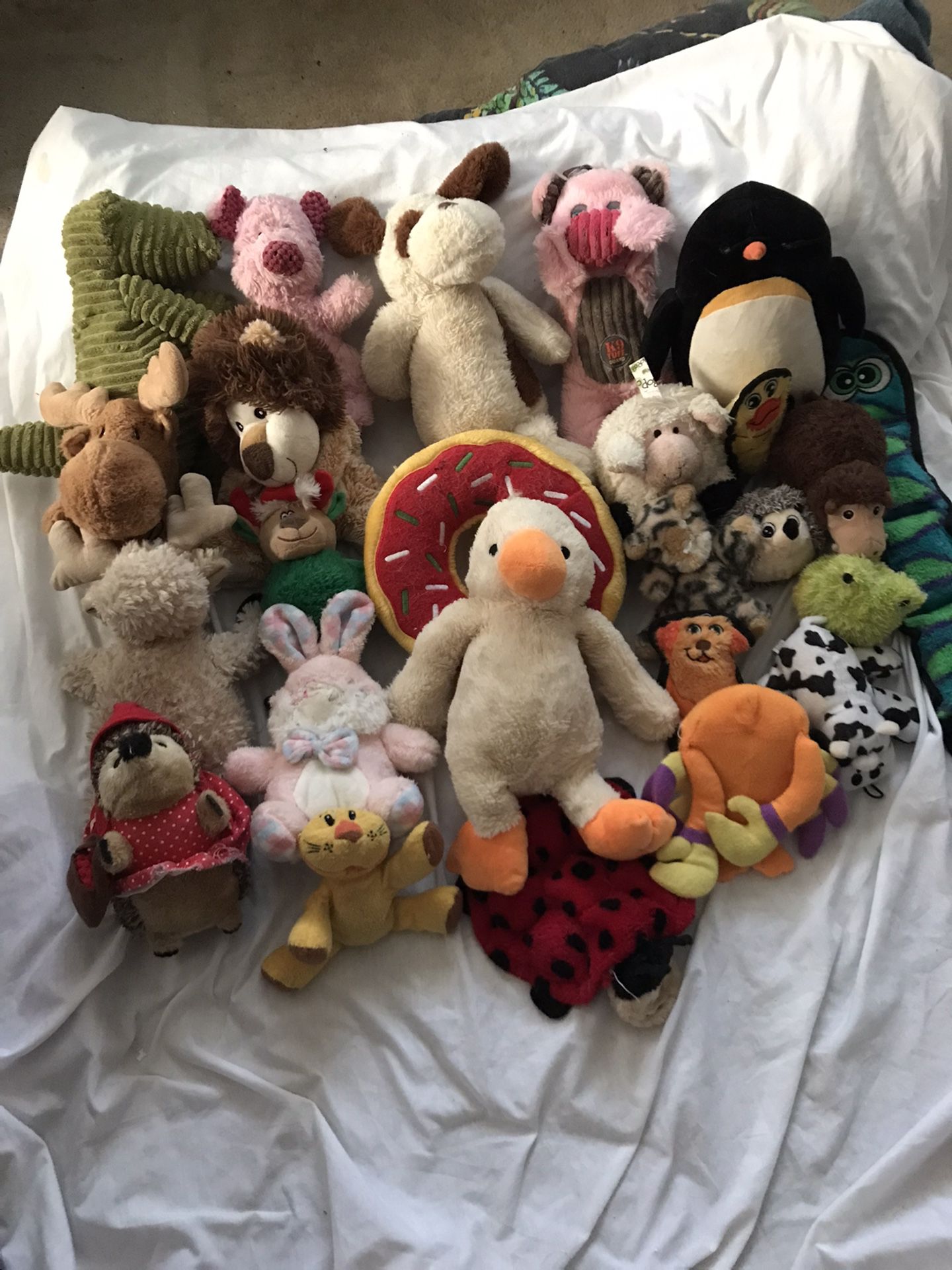 Dog Toys- 2 Boxes Of 25 Each- $20 Box