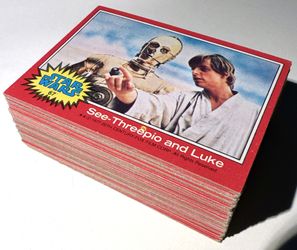 1977 Star Wars Trading Card Set - Red Border