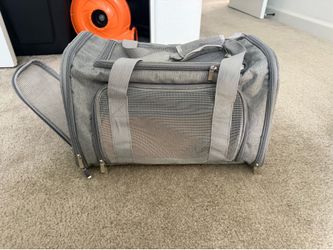 New pet carrier