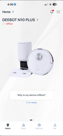 Deebot N10 Plus robot vacuum
