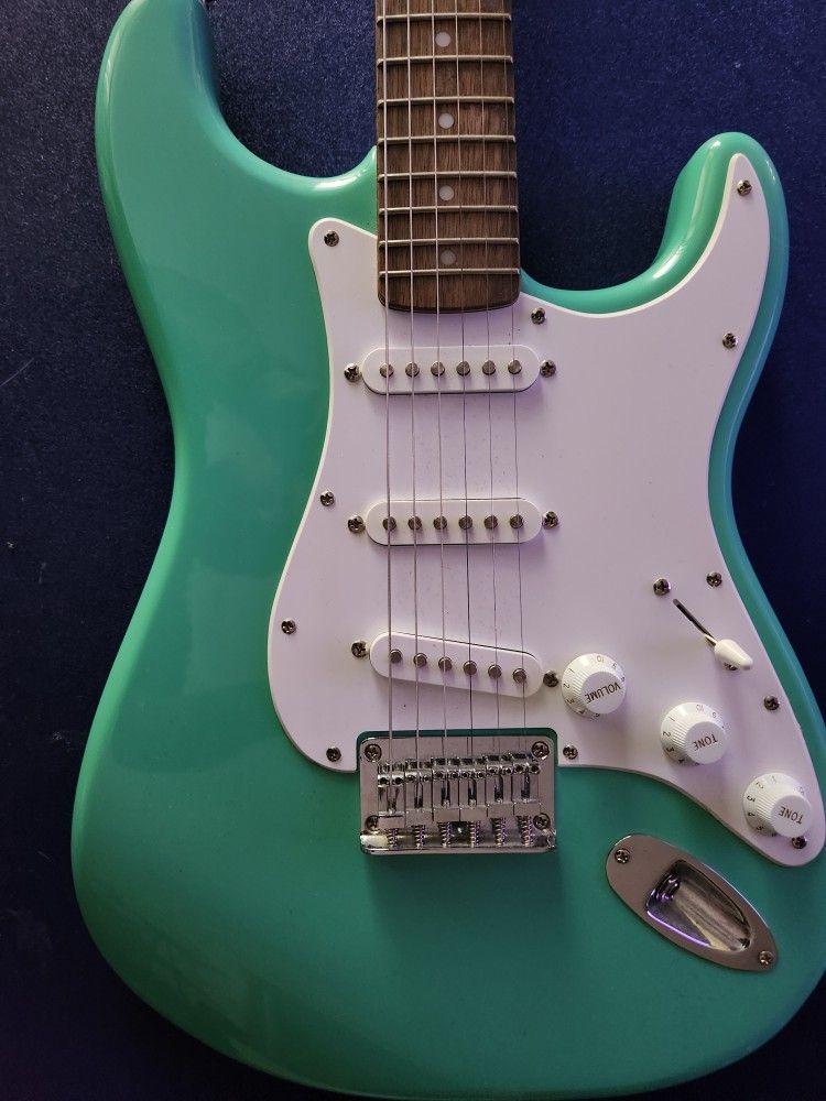 Fender Squier Stratocaster Electric Guitar Seafoam Green