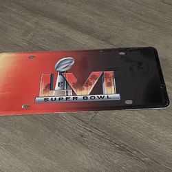 Super Bowl LIV License Plate Frame
