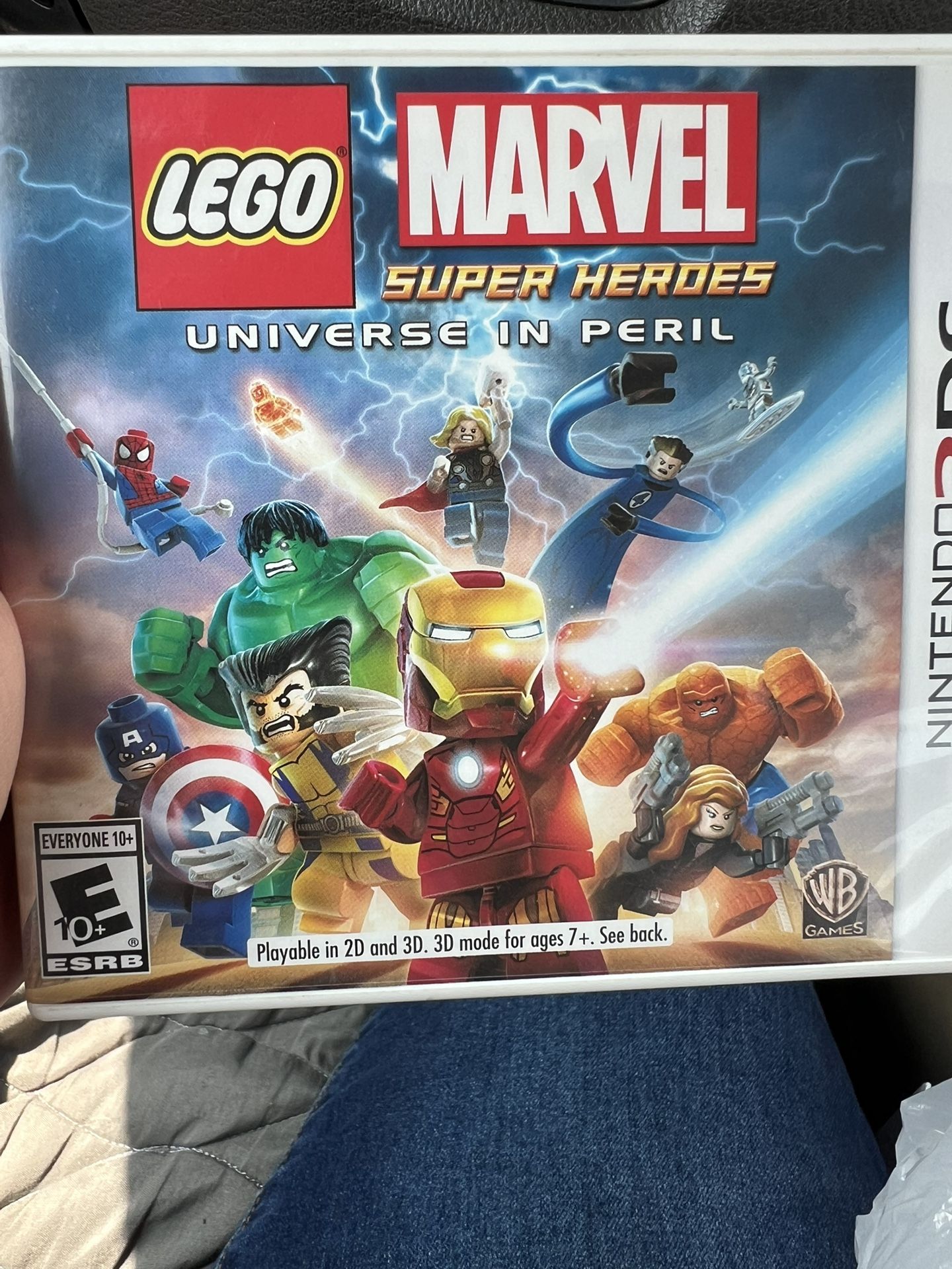Nintendo 3Ds Lego Marvel Super hero Heroes Universe In Peril