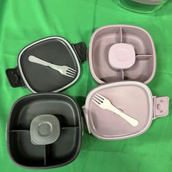 Bentgo Glass Salad Container, 2-pack